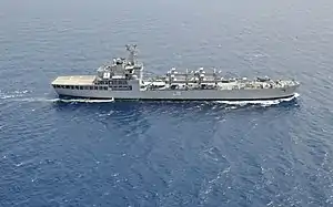 Kesari during MILAN 2018 exercise.