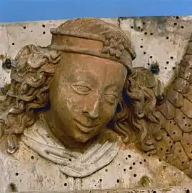 Carved head found in the attic