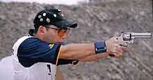 Three times IPSC Revolver World Champion Ricardo López Tugendhat from Ecuador.