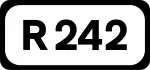 R242 road shield}}