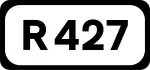 R427 road shield}}