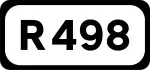 R498 road shield}}