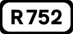 R752 road shield}}