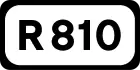 R810 road shield}}