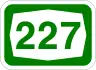 Route 227 shield}}