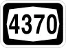 Local Road 4370 shield}}