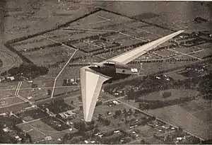 I.Ae. 34 Clen Antú, tailless glider designed by Reimar Horten, late 1940s