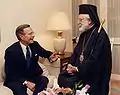 Archbishop Iakovos and President George H. W. Bush