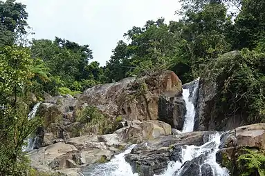Waterfall in Icacos River