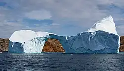 Iceberg near Sandersons Hope, July 28, 2007