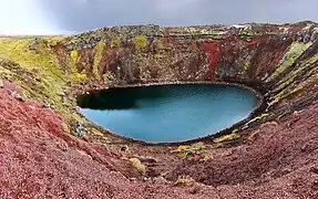 Kerið crater lake, Iceland