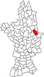 Location in Olt County