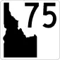 State Highway 75 marker