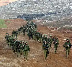 Image 41Nahal Brigade soldiers returning after the 2006 Lebanon War (from History of Israel)