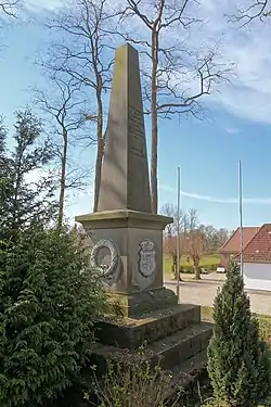 Memorial to the Battle of Isted in Istedt