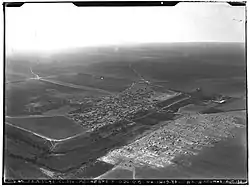 1936 aerial view of Al-Mushrifah