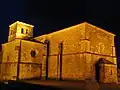 The old Santa María del Castillo Church, in Cervera de Pisuerga.