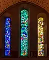Stained glass windows by Marc Chagall