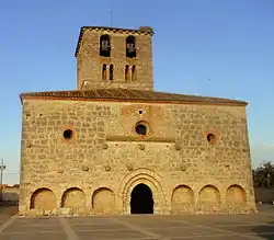 Church of St. Michael of San Miguel del Pino, Valladolid, Spain in 2013