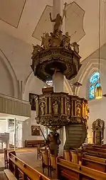 Detail of the pulpit