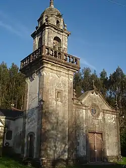 Parish church of San Xurxo de Moeche.