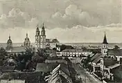 Ilūkste before destruction in 1915