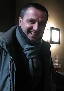 Ilian Djevelekov, during the filming of LOVE.NET