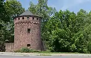 Illingen, tower of castle (Burg Kerpen)