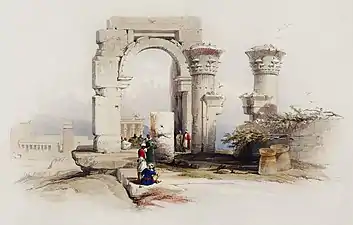 Ruins of Bigeh (1840s)