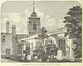 The church in 1750