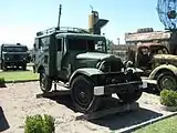 Csepel 130 signalman car in Kecel, Military Park, Hungary (2012)