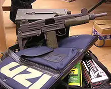 An Uzi submachine gun