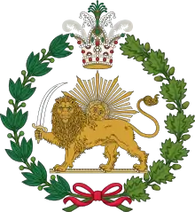 Coat of arms(1907–1925) of Qajar Iran / Qajar Persia