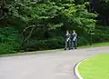 Modern Imperial Guards at the Imperial Palace in Tokyo