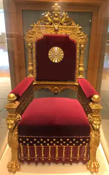 Imperial Throne of the Emperor of Japan