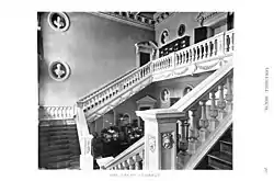 "The staircase in Coleshill, completed in 1662, was one of the most beautiful in England"
