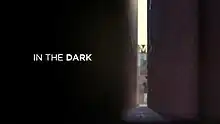 Series title on a background of a dark alley