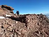Incan platform at 6045 m altitude