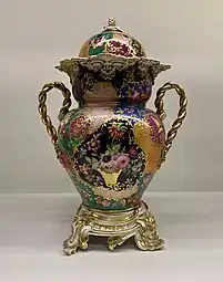 Rococo Revival incense burner (brûle-parfum), by Jacob Petit, c.1834-1848, hard-paste porcelain, painted and gilded, Museum of Decorative Arts, Paris