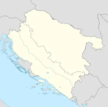 1941 Croatian First League is located in NDH