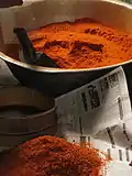Indian chili powder (from red chilis)