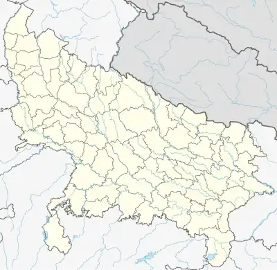 Location in Uttar Pradesh, India