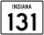 State Road 131 marker
