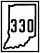 State Road 330 marker