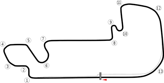 Original Formula One Grand Prix Circuit (2000–2007)