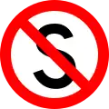 No stopping