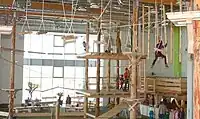 Indoor Adventure park in a shopping mall