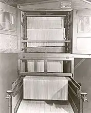 An industrial dryer for spaghetti or other long goods pasta products, also by the Consolidated Macaroni Machine Corporation
