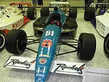 Dallara's first Indianapolis 500 victory was achieved by Eddie Cheever in 1998 (IR-8).