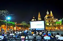 The Guadalajara International Film Festival offers outdoor free-access projections at certain points within the city.